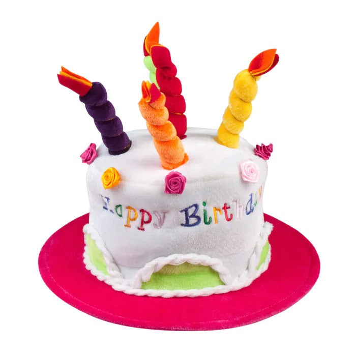Cream cake hat colorful Happy Birthday