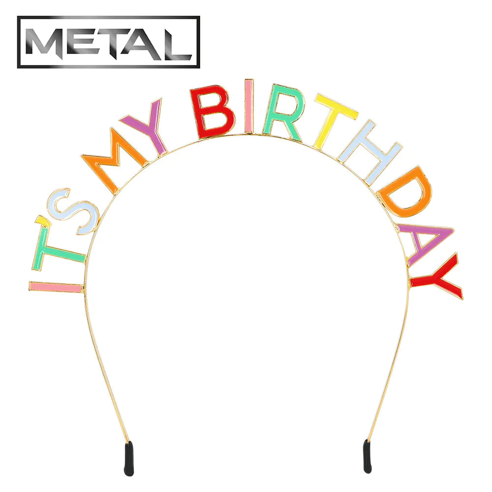 მეტალის აბადოკი ფერადი It's my Birthday