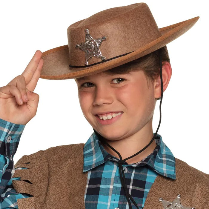 Sheriff's hat for a colorful child