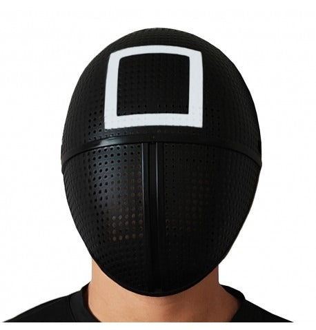 კალმარის თამაშების ნიღაბი კვადრატით