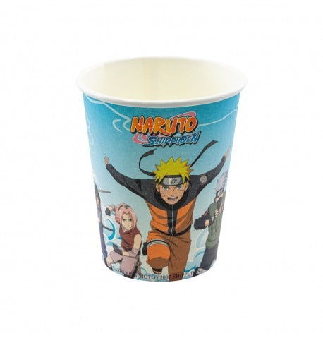 Paper cup NARUTO 250 ml 8 pcs