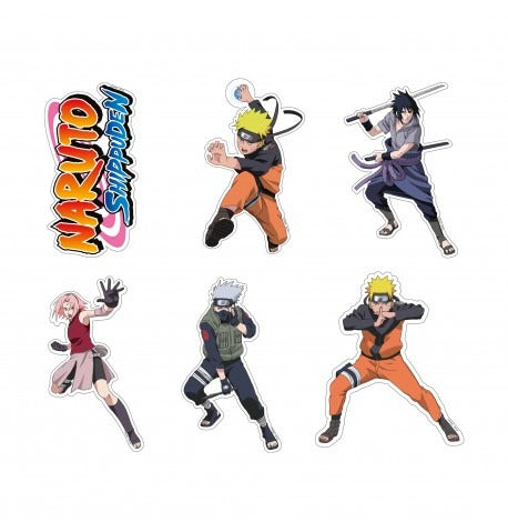 Paper confetti NARUTO 24 pcs 3.5 cm