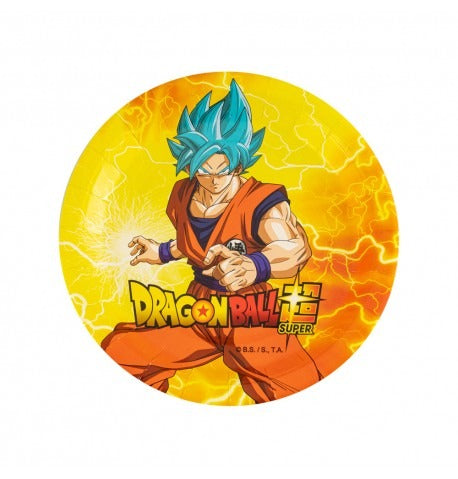 Paper plate 8 pcs 18 cm DRAGON BALL Z