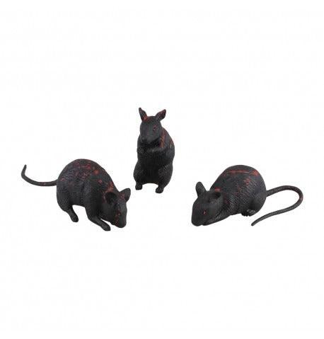 დეკორაცია 1ც სისხლიანი თაგვი 12CM X 3.5CM X 8CM
