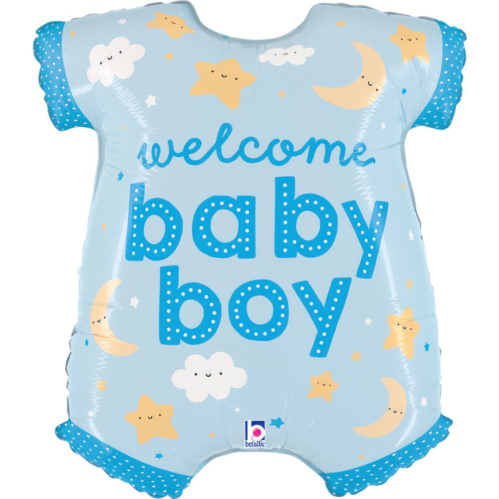 ფოლგირებული ბუშტი Baby Boy Onesie
