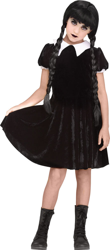 Children's costume Gothic girl for different ages