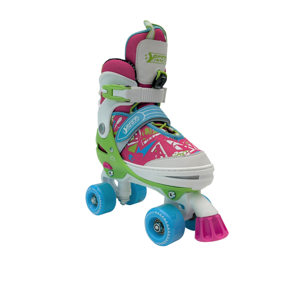 Roller in pink-white size 29-33