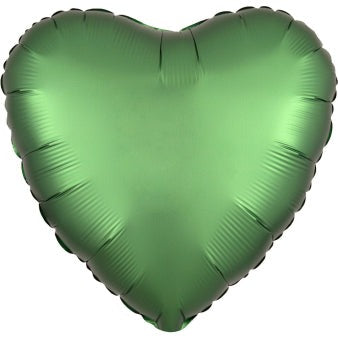 ფოლგირებული მწვანე გული Standard Satin Luxe 43 სმ