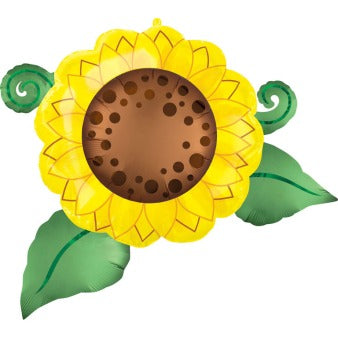 Foil Balloon Sunflower 76cm x 66cm