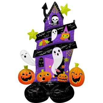 Earlungs Halloween Haunted House 88 cm x 127 cm
