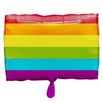 Foil Balloon Rainbow Flag 30cm x 43cm