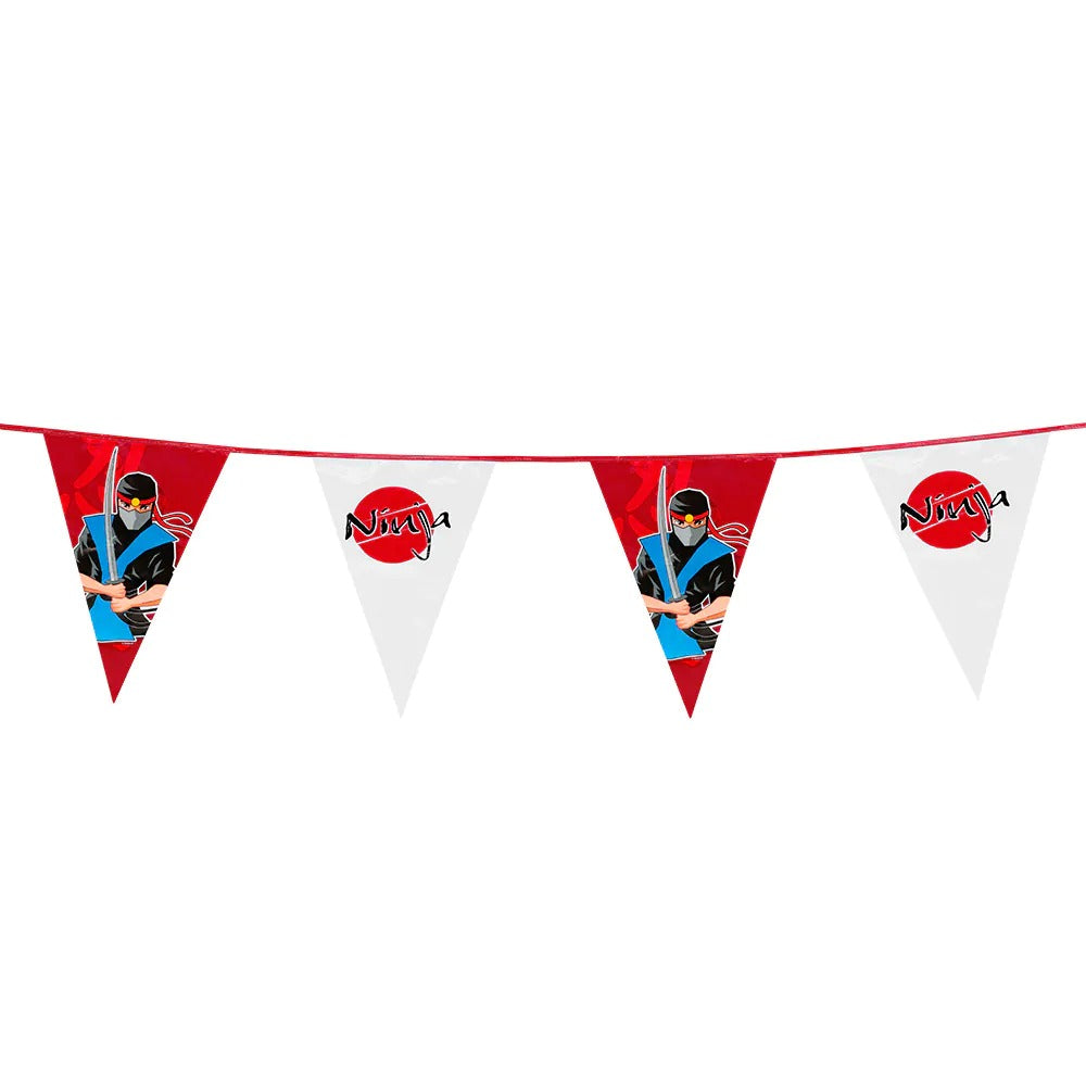 Flag-banner ninja 6m (30 x 20 cm)