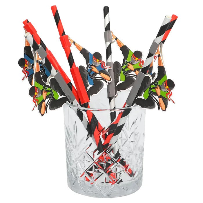 Paper sucker ninja 6 pcs 20 cm