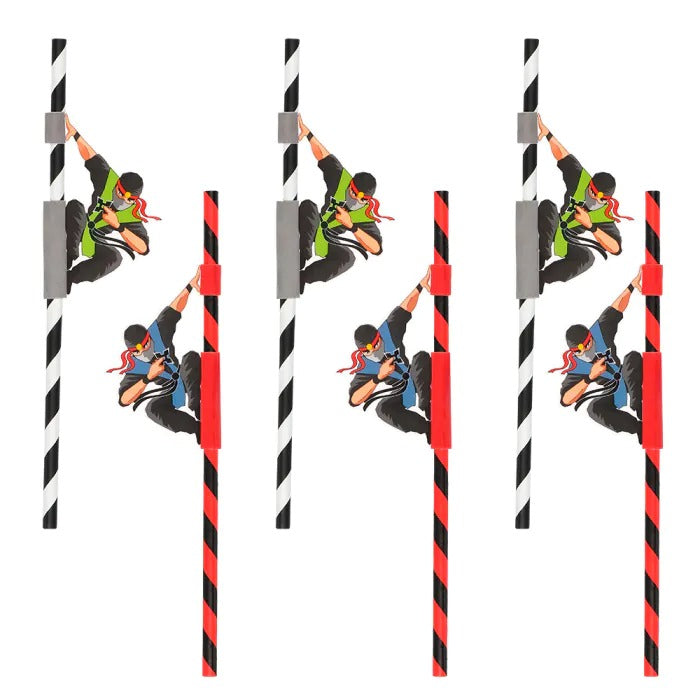 Paper sucker ninja 6 pcs 20 cm