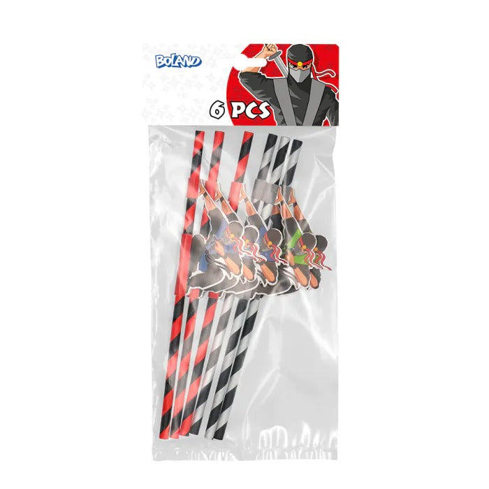 Paper sucker ninja 6 pcs 20 cm