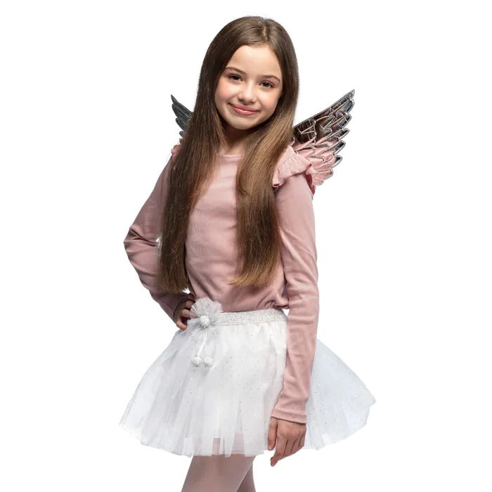 ანგელოზის საბავშვო ნაკრები ფრთები და ტუტუ