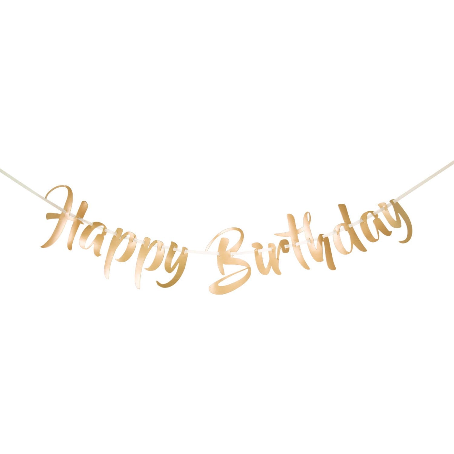ბანერი HBD Luxury Gold 1მ