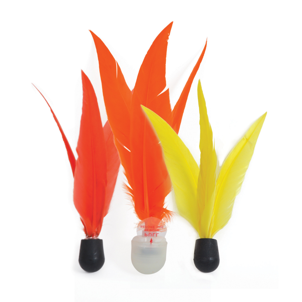 JAZZMINTON BIRDIE´S 3ც (1 red-slow,1yellow-fast, 1orange-LED)