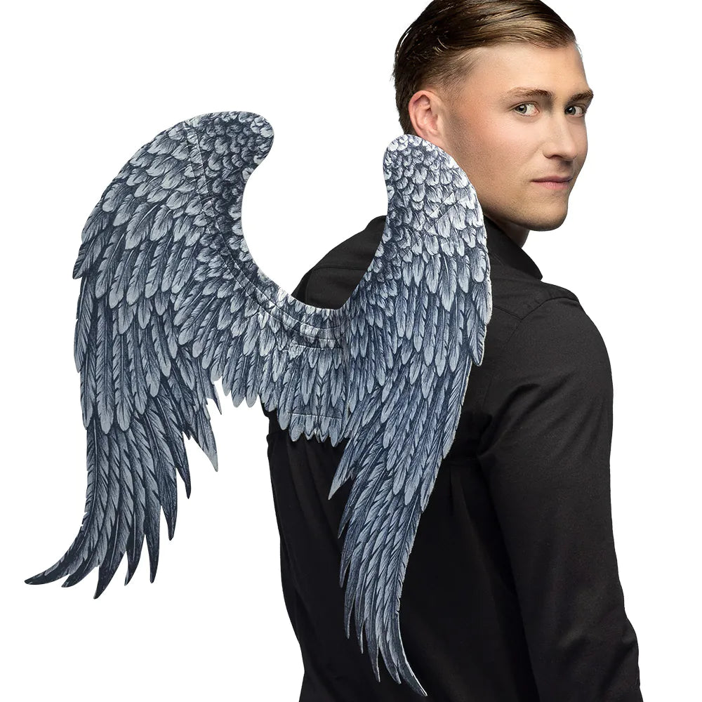 ნაცრისფერი ფრთები Michaella (68 x 55 სმ)