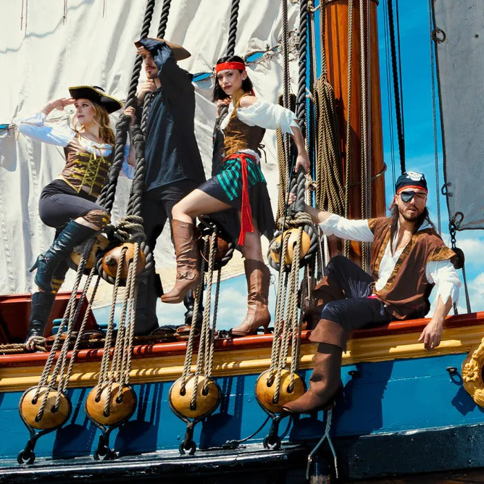 Pirate Bandana with eye patch