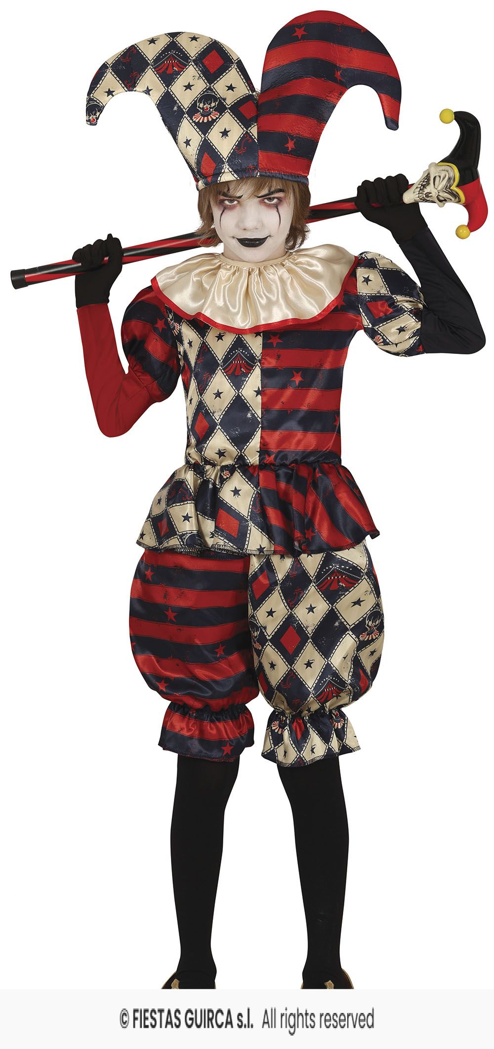 არლეკინოს ბიჭის კოსტუმი საბავშვო