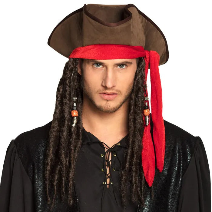 Jack Sparrow hat with hair