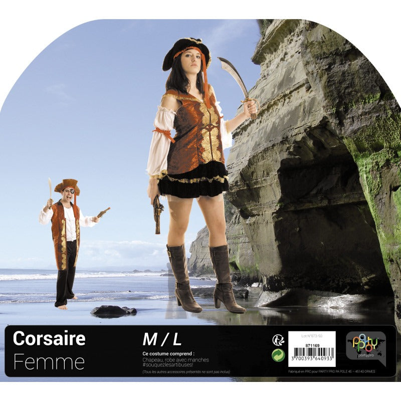 ქალის კოსტუმი CORSAIRE ზომა M/L