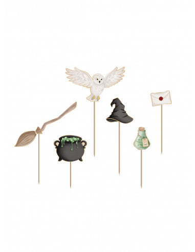 Set of cookie sticks with Halloween characters, 6 pcs