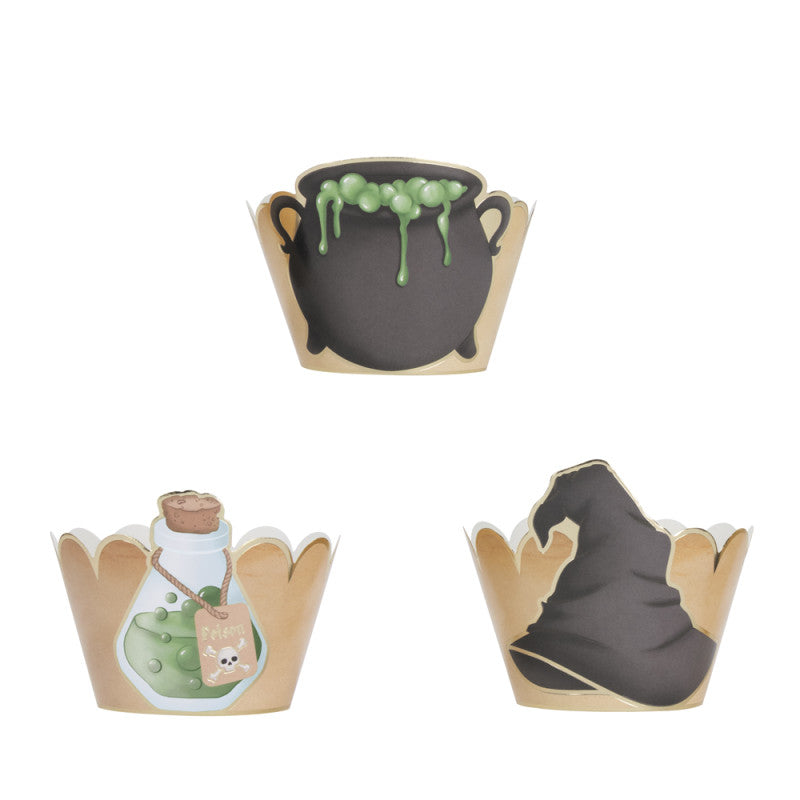 Muffin form witches 6 pcs