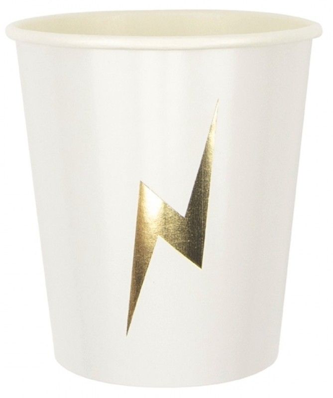 Magic paper white cup 8pcs 200ml