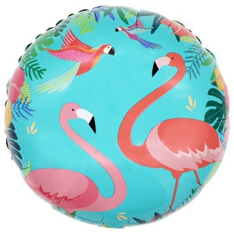 Standard foil balloon Summer Flamingo 43 cm