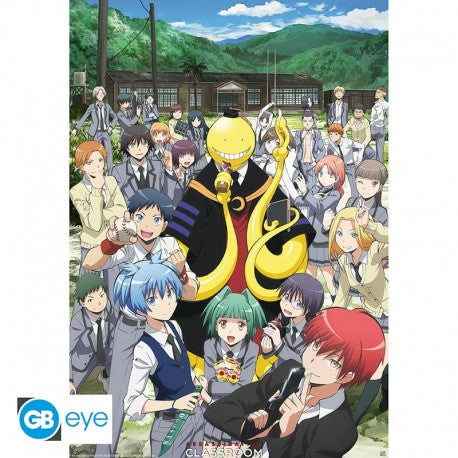 ASSASSINATION CLASSROOM - პოსტერი -91.5x61 სმ - "ჯგუფური"