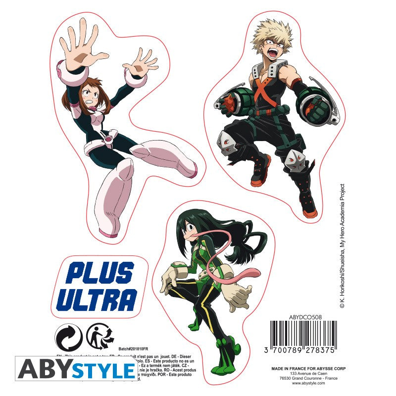 MY HERO ACADEMIA - Stickers - 16x11cm/ 2 sheets - UA High School X5