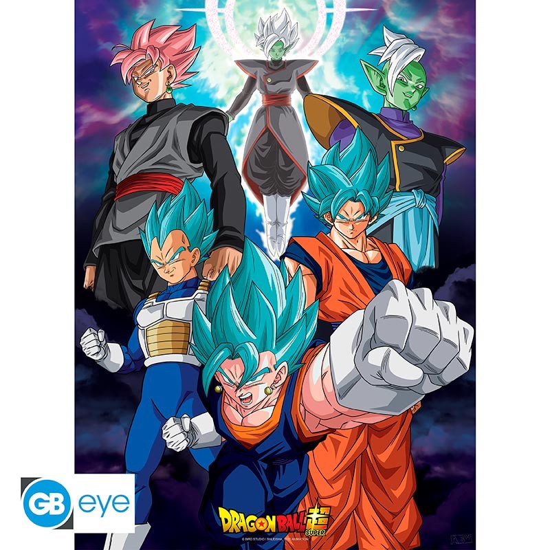 DRAGON BALL SUPER - პოსტერი "Fusions" 52x38 სმ