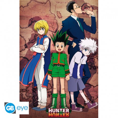 HUNTER X HUNTER - პოსტერი "გმირები" 91.5x61 სმ