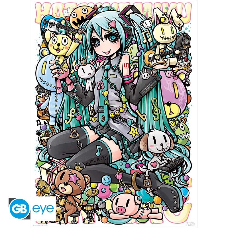 HATSUNE MIKU - Set of 2 posters - Series 2 52x38 cm