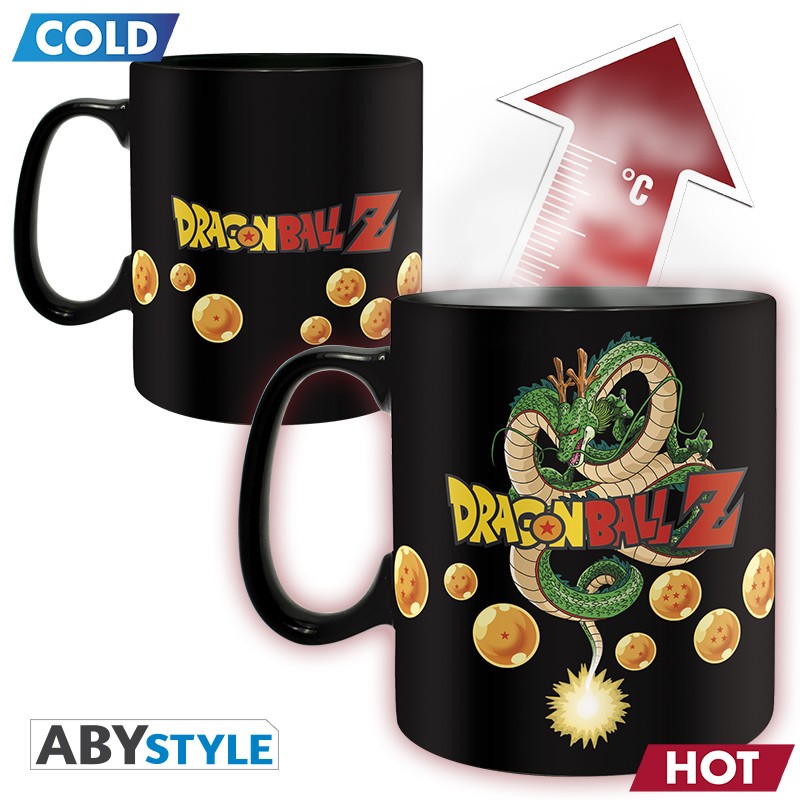 DRAGON BALL - ჯადოსნური ჭიქა თერმული - 460 მლ- DBZ/ Goku - with box x2