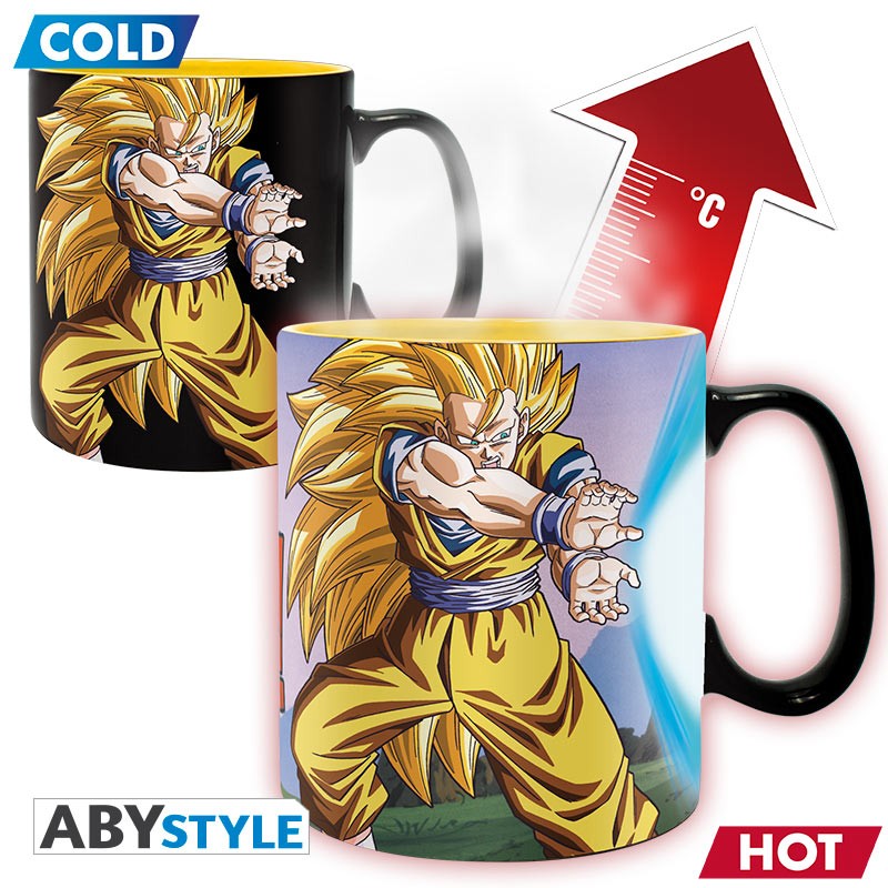 DRAGON BALL - ჯადოსნური ჭიქა თერმული - 460 მლ- DBZ/Kamehameha