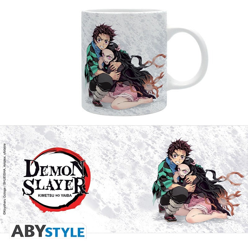 DEMON SLAYER - glass 320 ml - Tanjiro & Nezuko