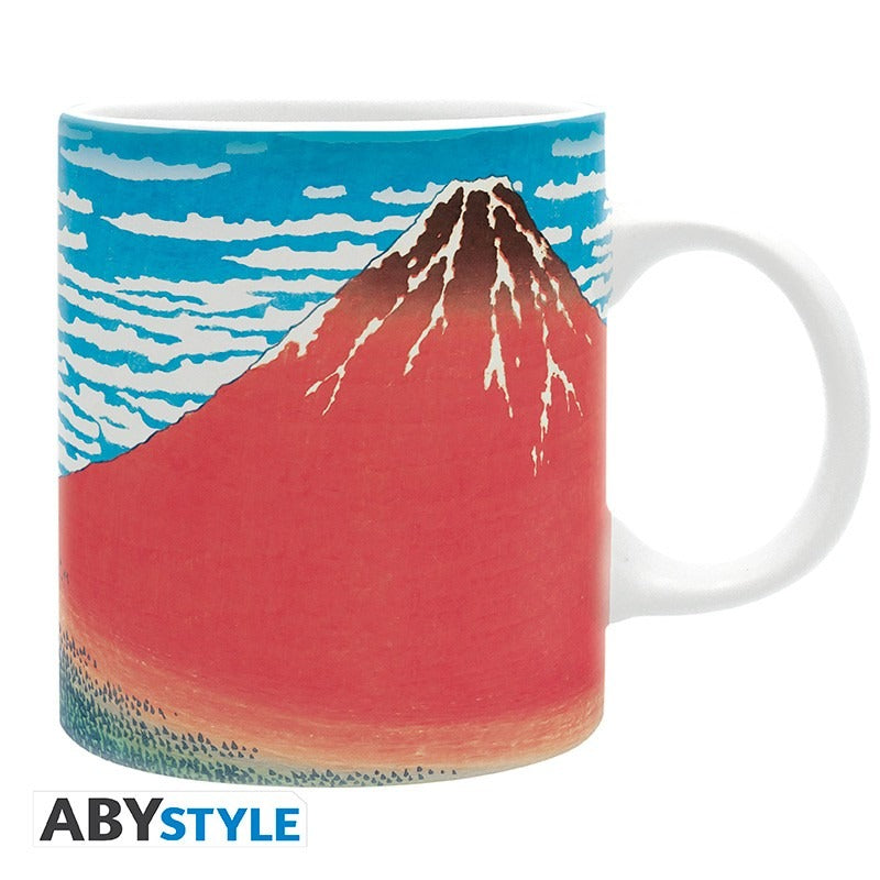 HOKUSAI - glass 320 ml - "Red Fuji