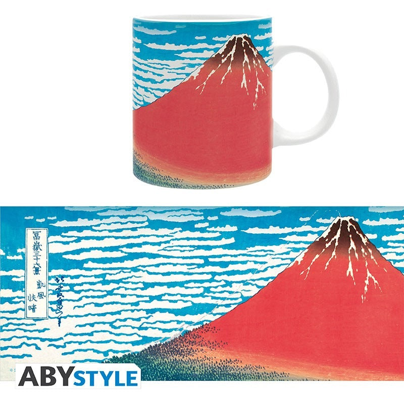 HOKUSAI - glass 320 ml - "Red Fuji