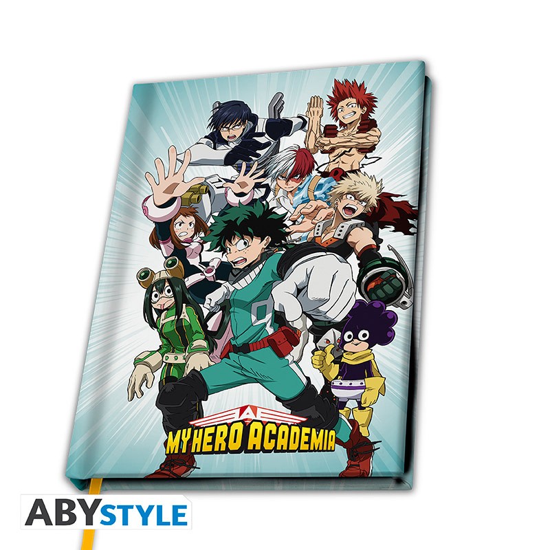 MY HERO ACADEMIA - A5 ბლოკნოტი "Heroes"