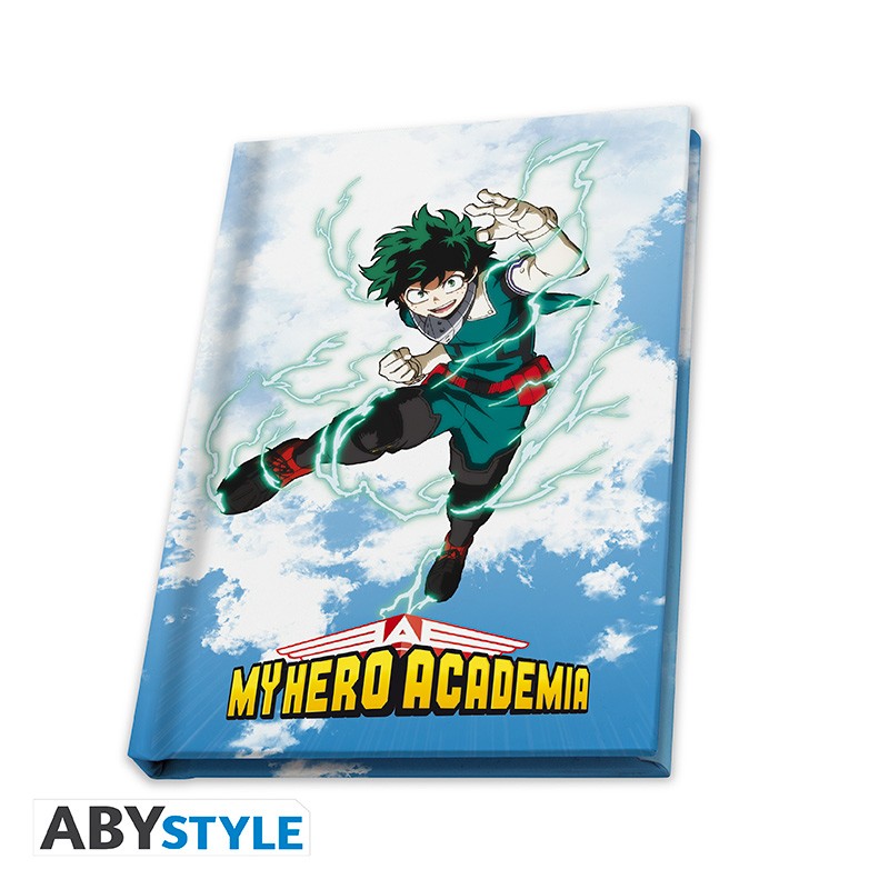 MY HERO ACADEMIA - gift set "Heroes" glass + Pin + Pocket Notebook "Heroes"