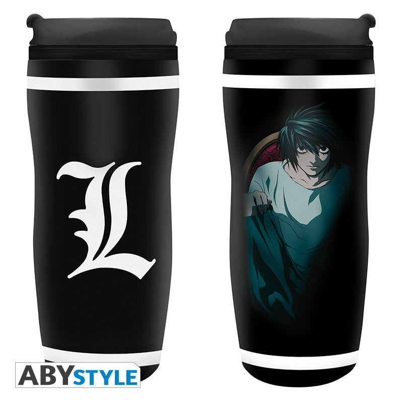DEATH NOTE - სამგზავრო ჭიქა "L"