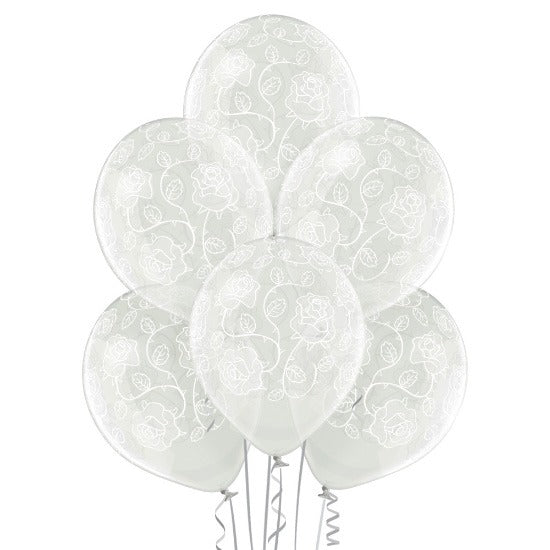 Bouquet of latex balloons Roses 6 pcs