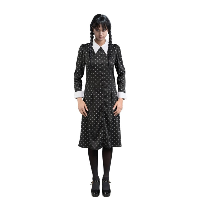 Dress Wednesday black copliani-Adams family
