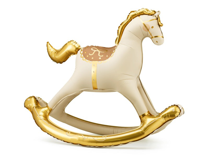 ჰაერით გაბერვადი ფოლგირებული ბუშტი Rocking Horse 106 x 86 სმ