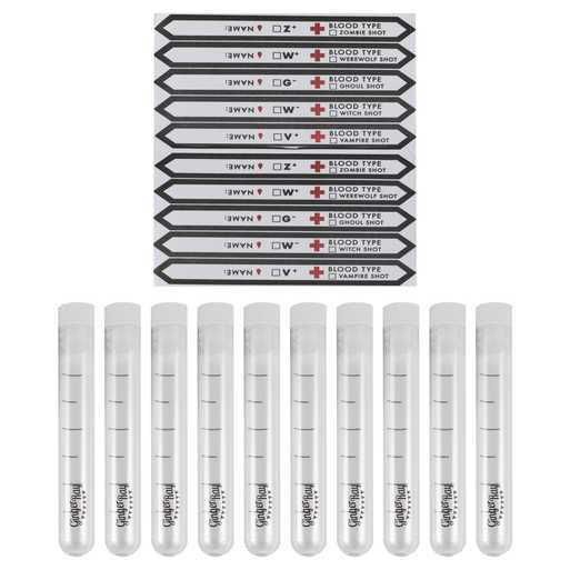 Glass test tube 10 pieces