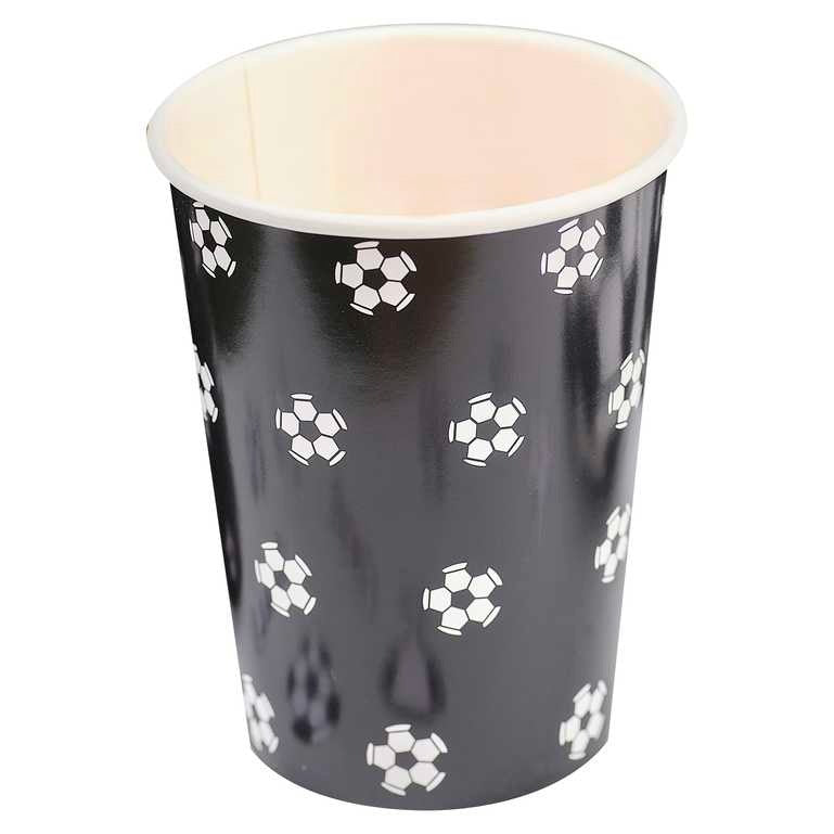 Paper cup Football 8 pcs