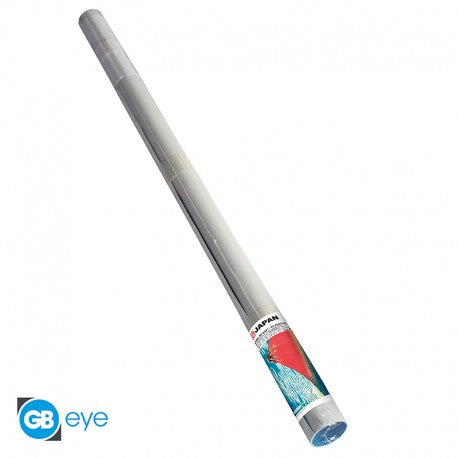 HOKUSAI - პოსტერი "წითელი ფუძიამა" 91.5x61 სმ